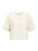 Object Bluse in White Sand