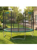 SONGMICS Gartentrampolin Saul in Grün -(H)270 x Ø366 cm