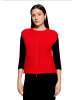 Betty Barclay Grobstrickjacke ohne Arm in High Risk Red