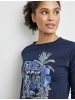 Gerry Weber T-Shirt 3/4 Arm in Indigo