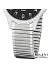 Regent Armbanduhr-Analog silber klein (ca. 29mm) Regent Zugarmband