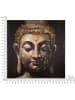 Mauro Ferretti Buddha-Mehrfarben-Leinwandbild 100x3x100 cm