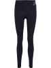 Hummel Leggings Hmlte Fundamental Multisport Damen in BLACK/WHITE2