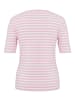 Joy Sportswear T-Shirt ALLISON in pink rose stripes