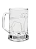 Mr. & Mrs. Panda Bierglas Hund Dogge ohne Spruch in Transparent