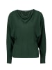 Zero  Strickpullover mit Fledermausärmeln in Green Forest