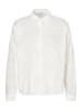 More & More bestickte Hemdbluse in offwhite
