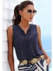 LASCANA Blusentop in navy