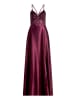 Vera Mont Abendkleid mit Stickerei in Prune Wine