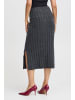 b. young BYMARIANNE SLIM SKIRT KNIT Slim fit in Dark Grey Melange