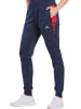 erima Damen Six Wings Trainingshose in new navy/rot