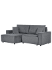 Beliani Ecksofa KARILA in Grau - (W) 250 x (H) 85 x (L) 150 cm