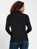 WITT WEIDEN Rollkragenpullover in schwarz