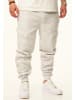DAILY COTTON Jogginghose - als Cargohose - Lange Trainingshose Sweatpants in Hellgrau