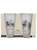Disney Mickey Mouse Vintage Gläser Set 2-teilig 490ml Disney Trinkgläser