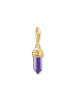 Thomas Sabo Charm-Anhänger in gold, violett