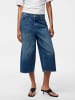 Pieces Wide Fit Jeans in Medium Blue Denim