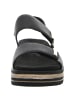 remonte Sandalette in schwarz