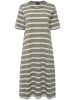 LAURASØN Midikleid in stein grau