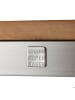 home24 Essgruppe TEAKLINE 3-teilig Kombi B in Braun / Silber