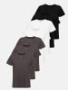 Tazzio T-Shirt "E107" - 7er-Pack - in Mix Farben