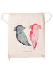 Mr. & Mrs. Panda Jutebeutel Axolotl Freundin ohne Spruch in Creme