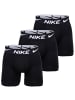 Nike Boxershort 3er Pack in Schwarz