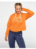 KARI TRAA Hoodie in Orange