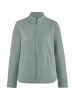 Hessnatur Wollfleece Jacke in mattgrün