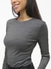 Vila Shirt VICatrea in anthrazit silber - 0001