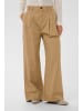 SAINT TROPEZ Casual Hose ParkerSZ Lockere Passform in Tiger's Eye
