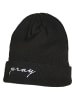 Mister Tee Beanies in black/white