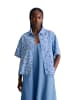 Marc O'Polo DENIM Print-Kurzarmbluse relaxed in Light Blue