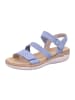remonte Damen Sandaletten Remonte Sandale in Blau
