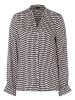More & More Viskosebluse in graphical halfcircle print