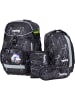 Ergobag Schulranzen pack Set GLOW in Super ReflektBär