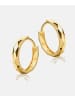 Diamant L'éternel Ohrringe aus 375 Gelbgold