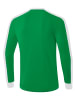 erima Unisex Erwachsene, Erwachsene Retro Star Trikot langarm in smaragd/weiss