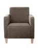 58 aufm Kessel SESSEL Karol Bezug Veloursstoff Buche natur / sahara