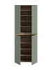 ebuy24 Kleiderschrank Scarpa Staubgrün 70 x 37 cm