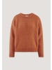 Hessnatur Strick Pullover in rotorange