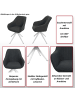 MCW Esszimmerstuhl K27 drehbar mit Armlehne, Dunkelgrau