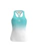 BIDI BADU Crew Junior Tank - black in Aqua/Weiß