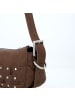 Desigual New Patch Schultertasche 31 cm in braun