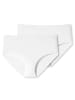 Schiesser Slip 2er Pack in Weiß