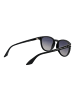 Longines Unisex Sonnenbrille Rund Schwarz