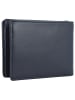 Esquire New Line Geldbörse RFID Leder 10 cm schwarz