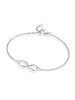 Smart Jewel Armband Mit Infinity Mittelteil in Silber