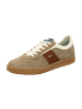 Sioux Sportliche Schnürschuhe in Beige
