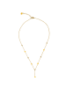 ANELY Edelstahl Lariat Y-Halskette in Gold